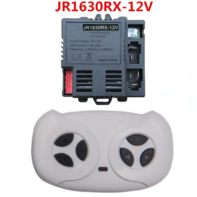kf-S3169dd53dbc94fd88be183204341a289O-Mando-a-distancia-y-receptor-de-JR1630RX-12V-para-ni-os-piezas-de-repuesto-para-coche