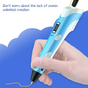 Lapiz de impresión 3D USB, dibujo artesanal, 10M, filamento PLA, juguetes, herramientas de arte para niños