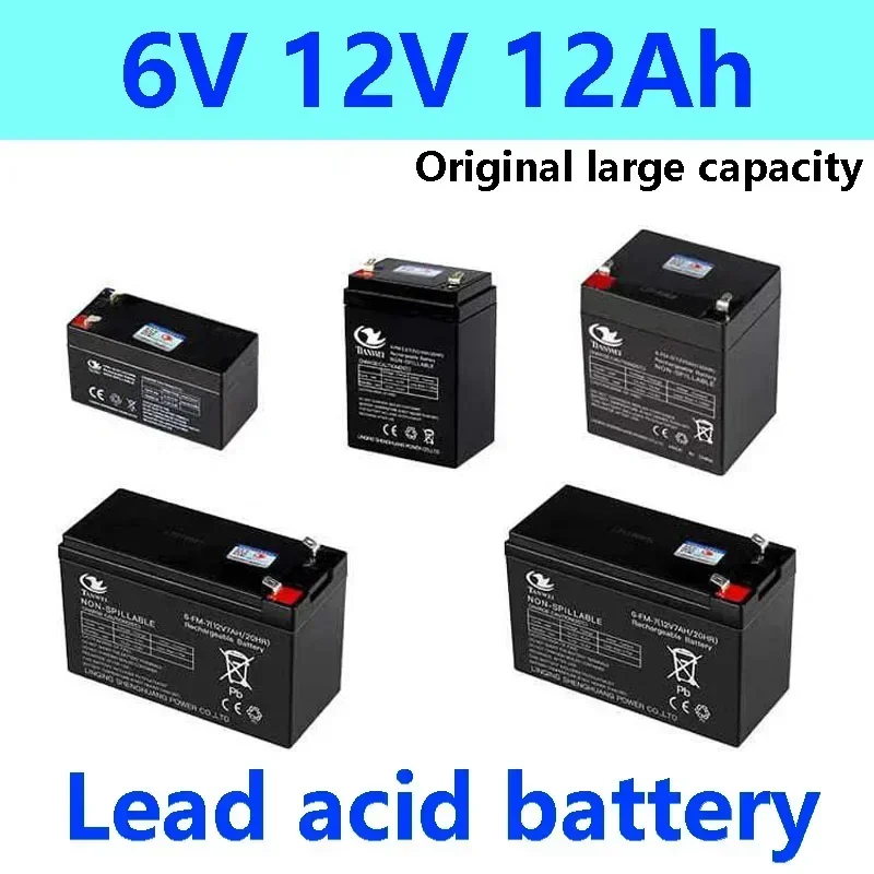 Batería 6V 12V baterias para carritos montables