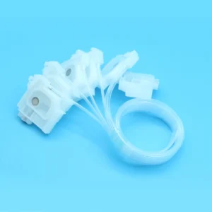 Amortiguador damper de tinta para impresora L1800 L800 DTF para Epson L200 L210 L801 L805 L810 L850 L1800 L1300 L1455 kit con manguera de tinta de 1,5 metros