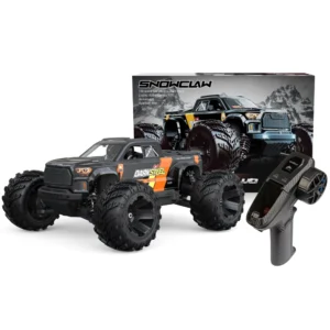 UDIRC 1610S 1/16 2.4G 4WD 80km/h Brushless RC Car LED Light Full Proportional Off-Road Climbing Truck High Speed Large Foot Remote Control Vehicles Models Oil Filled Shocks Metal Dogbone Toys